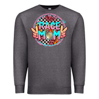 Charcoal Heather race mom Premium Sweatshirt - AdoDesignShop