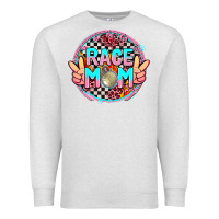 Oatmeal Heather race mom Premium Sweatshirt - AdoDesignShop