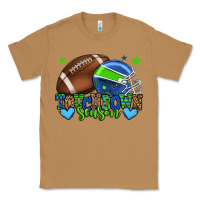 Toasted Coconut Touchdown season American football green and blue Classic Tee - HowdyJamesFarm