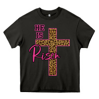 Asphalt He Is Risen Leopard Heavy Core Tee - Bettercallsaul