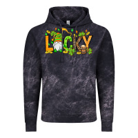 Cloud Black St. Patrick's Lucky gnome Vintage Hoodie - OliviaCreatesArt