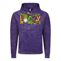 Cloud Purple St. Patrick's Lucky gnome Vintage Hoodie - OliviaCreatesArt