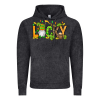St. Patrick's Lucky Gnome Vintage Hoodie | Teevron