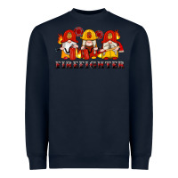 Firefighter Gnomes Heavyweight Sweatshirt | Teevron