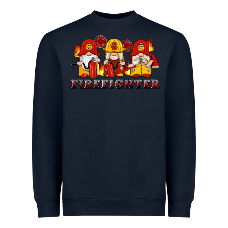 Firefighter Gnomes Heavyweight Sweatshirt by Artiststas | Teevron