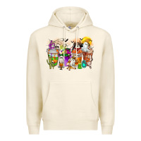 Tofu Halloween Western Boo Coffee Cups Premium Hoodie - CowhideDigitalArt