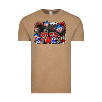 Vintage Coffee Oh my stars pig Vintage Tee - CowGirlArtShop