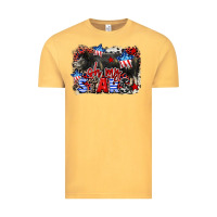 Vintage Mustard Oh my stars pig Vintage Tee - CowGirlArtShop