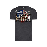 Vintage Black volleyball  mom 4 Vintage Tee - Jasminsmagicworld