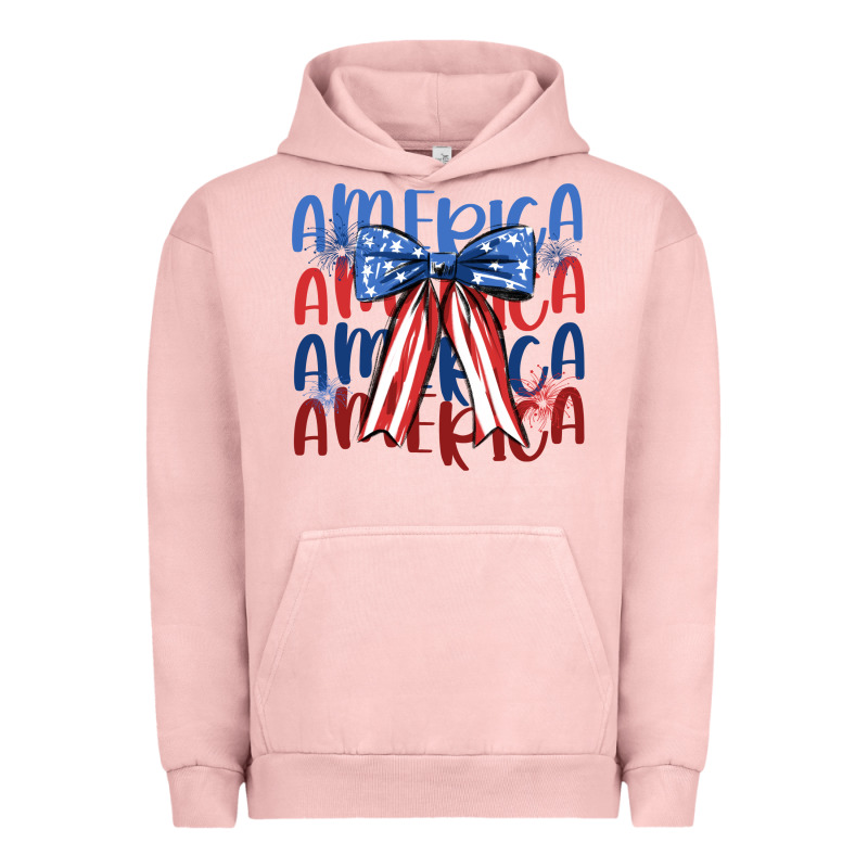 America Ribbon Urban Hoodie by JahusDesignShop | Teevron
