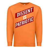 Carrot DISSENT IS PATRIOTIC Political Meme Raglan Baseball Tee Premium Sweatshirt - maiPhamDesign
