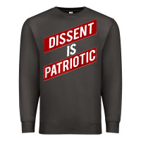 Smoke DISSENT IS PATRIOTIC Political Meme Raglan Baseball Tee Premium Sweatshirt - maiPhamDesign