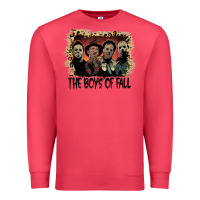 Cardinal the boys of fall leopard pattern bleached halloween murder t shirt Premium Sweatshirt - maiPhamDesign