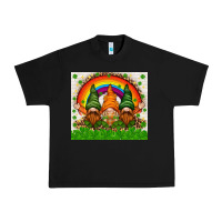 Black St. Patrick's Day gnomies tumbler Urban Heavy Tee - HowdyJamesFarm