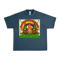 St. Patrick's Day Gnomies Tumbler Urban Heavy Tee | Teevron