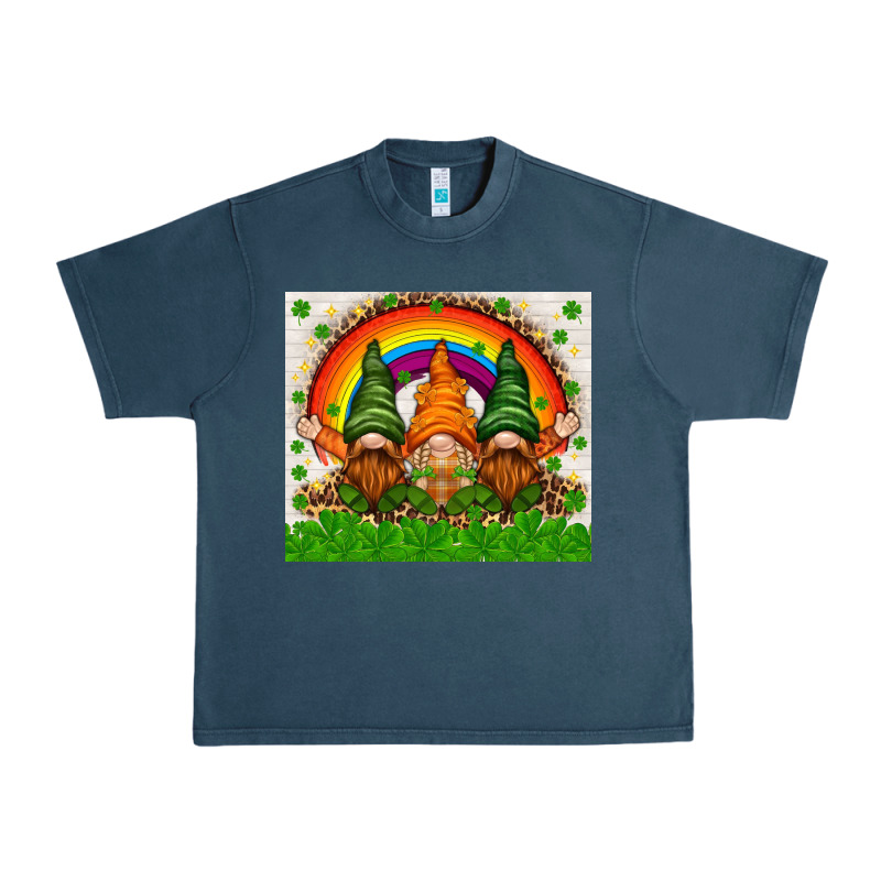 St. Patrick's Day Gnomies Tumbler Urban Heavy Tee by HowdyJamesFarm | Teevron