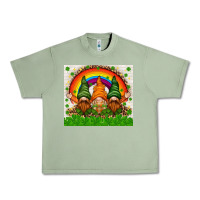 Oil Green St. Patrick's Day gnomies tumbler Urban Heavy Tee - HowdyJamesFarm