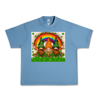 Pebble Blue St. Patrick's Day gnomies tumbler Urban Heavy Tee - HowdyJamesFarm