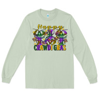 Matcha Happy crawdi Gras Mardi Gras crawfish Long Sleeve Tee - FaDigitalArtStudio