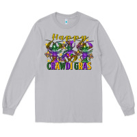 Moon Dust Happy crawdi Gras Mardi Gras crawfish Long Sleeve Tee - FaDigitalArtStudio