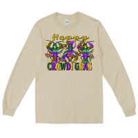 Mushroom Happy crawdi Gras Mardi Gras crawfish Long Sleeve Tee - FaDigitalArtStudio