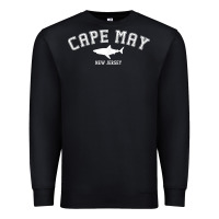 Black cape may new jersey shark travel gift t shirt t shirt Premium Sweatshirt - maiPhamDesign