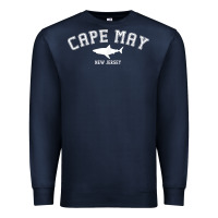 Navy cape may new jersey shark travel gift t shirt t shirt Premium Sweatshirt - maiPhamDesign