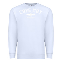 White cape may new jersey shark travel gift t shirt t shirt Premium Sweatshirt - maiPhamDesign