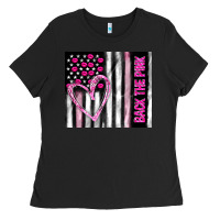 Black back the pink Ladies Tee - TumblerDesignByShophia
