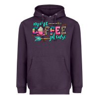 Plum more coffee please Heavyweight Hoodie - AdoDesignShop