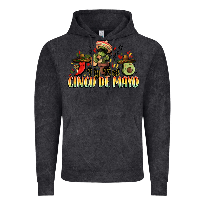 My First Cinco De Mayo Vintage Hoodie by FaDigitalArtStudio | Teevron