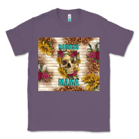 Lavender badass mama with flowers Classic Tee - TumblerDesignByShophia