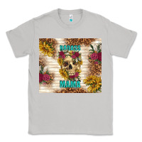 Moon Dust badass mama with flowers Classic Tee - TumblerDesignByShophia