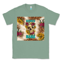 Sage badass mama with flowers Classic Tee - TumblerDesignByShophia