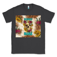 Smoke badass mama with flowers Classic Tee - TumblerDesignByShophia