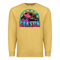 Antique Gold racing season motorcycle Premium Sweatshirt - AdoDesignShop