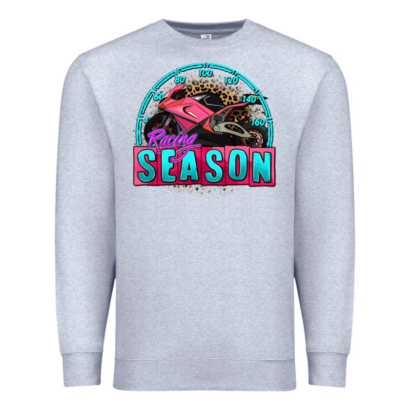 Racing Season Motorcycle Premium Sweatshirt by AdoDesignShop | Teevron