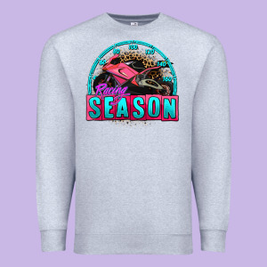 Racing Season Motorcycle Premium Sweatshirt Designed By Adodesignshop