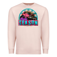 Pale Pink racing season motorcycle Premium Sweatshirt - AdoDesignShop