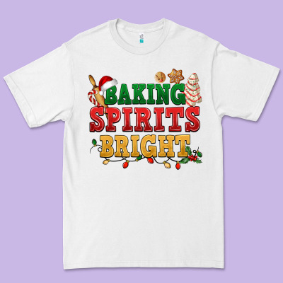 Baking Spirits Bright Premium Tee Designed By Nancycooperartshop