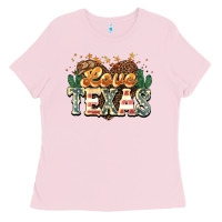 Bubblegum Pink Love Texas 4th of july Ladies Tee - HowdyJamesFarm