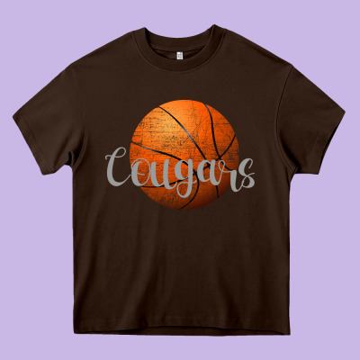 Cougars Heavy Core Tee Designed By Bettercallsaul