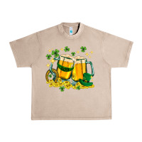 French Oak St. Patrick's Day beer Urban Heavy Tee - HowdyJamesFarm