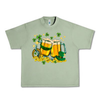 Oil Green St. Patrick's Day beer Urban Heavy Tee - HowdyJamesFarm