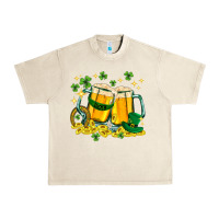 Sandshell St. Patrick's Day beer Urban Heavy Tee - HowdyJamesFarm