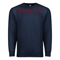 Navy REDRUM T-Shirt Premium Sweatshirt - maiPhamDesign