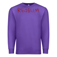 Purple REDRUM T-Shirt Premium Sweatshirt - maiPhamDesign