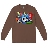 Chestnut Soccer Coffee Mug Long Sleeve Tee - FaDigitalArtStudio