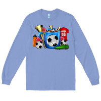 Colony Blue Soccer Coffee Mug Long Sleeve Tee - FaDigitalArtStudio