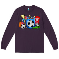 Plum Soccer Coffee Mug Long Sleeve Tee - FaDigitalArtStudio